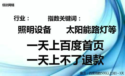 合肥網(wǎng)絡(luò)推廣案例關(guān)鍵詞太陽能路燈